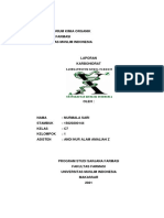 Laporan Karbohidrat 15020200144 Nurmala Sari