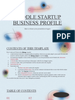Doodle Startup Business Profile by Slidesgo