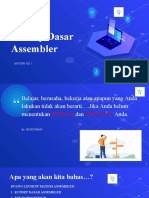 Konsep Assembler