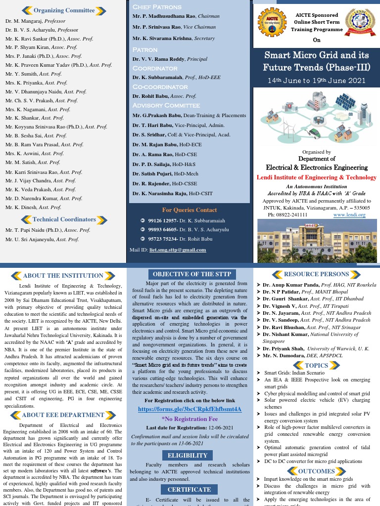 Sttp Phase Iii Brochure Pdf Electrical Grid Smart Grid