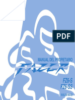 Manual Fazer FZ6S 2006