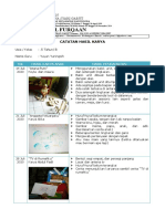 2 Contoh Catatan Hasil Karya Paud K-13