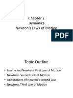 Dynamics Laws of Motion