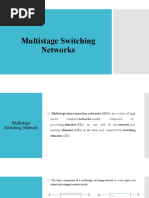 Multistage Switching Networks