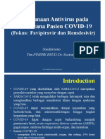 4.penggunaan Antivirus Pada Tatalaksana Pasien COVID 19 DR - Soedarsono