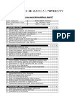 Grading Sheet (Garcia CR0117)