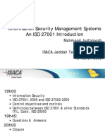 ISACA ISO 27K Presentation