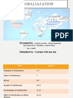 GLOBALIAZATION Presentation Final