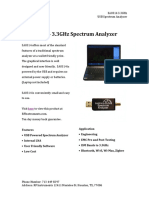 Sa0314 3.3Ghz Spectrum Analyzer