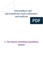 Natural Products and Phytomedicines Used in Pharmacy and Medicine