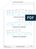 2020-2021 Bahar Çelik Yapilar Ii / Çelik Yapi Projesi Konu Kar Yüklemesi