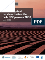Nota Conceptual de Actualización de Las NDC PDF