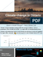 Climate Change in Ontario Presentation