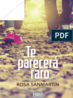 Te Parecerá Raro de Rosa Sanmartín La Novela Que Te Llegará Al Alma de Nou Editorial Previo