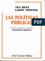 4 - Meny Ives (1992). La Aparición de Los Problemas Públicos. PP 109-128.