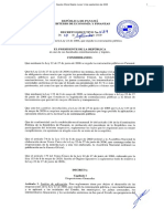 Decreto Ejecutivo 439 de 2020 Reglamenta Ley 22 de 2006 Contrataciones Publicas