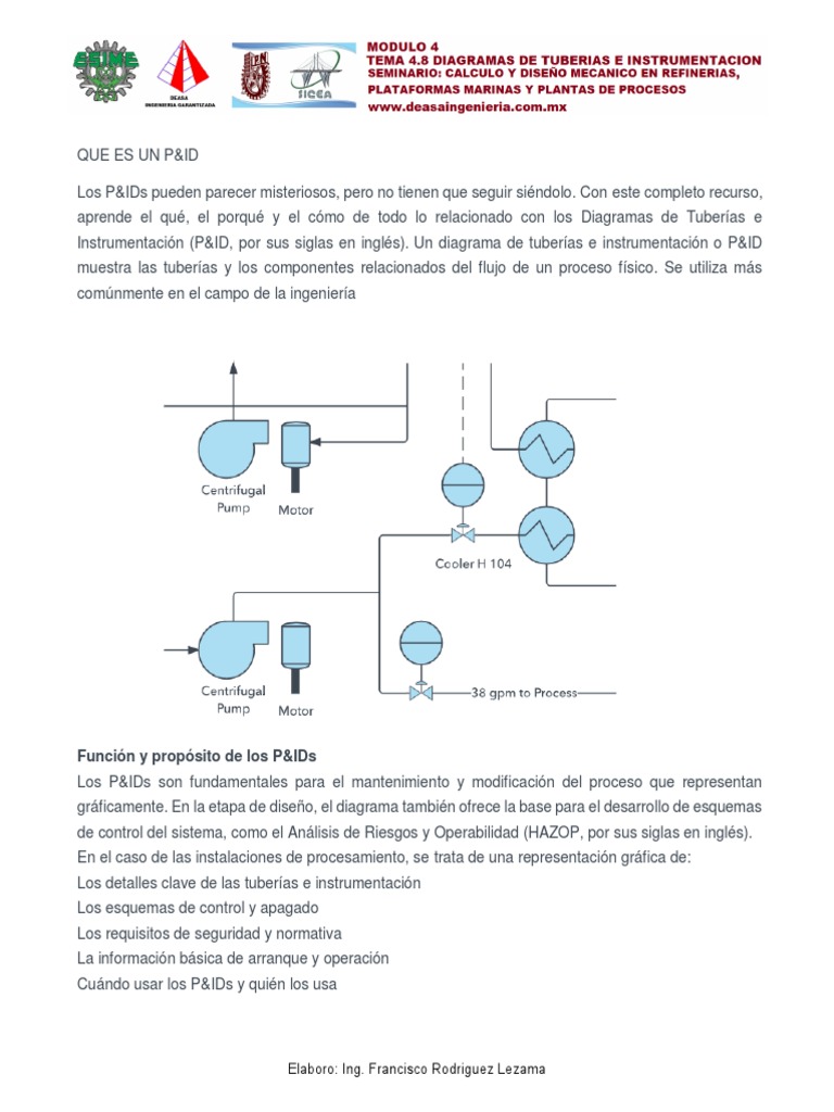 4 - 8 Diagramas de Tuberias e Instrumentacion | PDF | Solenoide | Bomba