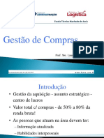 Gestão de Compras: Funções, Processos e Interface com Outras Áreas