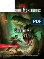 Compendium Monstrueux - Creatures - 28-10-2018