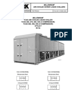 Millennium Air-Cooled Screw Liquid Chillers: Installation, Operation & Maintenance