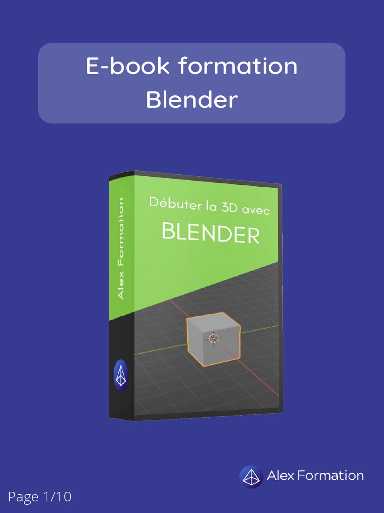 Guide complet pour débuter avec Blender | PDF | Blender | Ingénierie ...