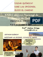 XXII Congreso Nacional de Profesores de Química