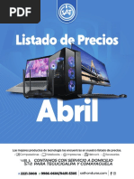 Lista de Precios Abril SAT 2021