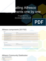 EF09 Installing Alfresco Components 1 by 1