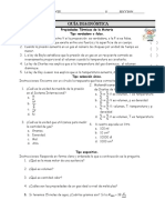 Propiedades térmicas de la materia