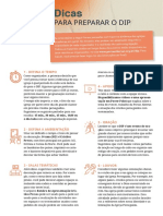 Dicas para Preparar o DIP