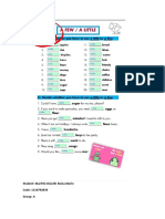 ACTIVITY A FEW-A LITTLE