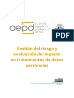 Guía de Gestión de Riesgos y EIPD 2021 AEPD