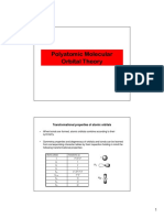 Polyatomic Molecular Orbital Theory