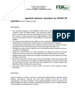 COVID 19 Vaccine Reports 08 March 2021