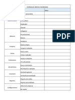 Sistema de Ventas e Inventario