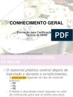 MMM TOOLMAKER CERTIFICATION General Knowledge Training Program - Portuguese