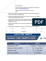 Tahapan mengikuti UTBK