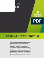 Protocolo -- Vestuario