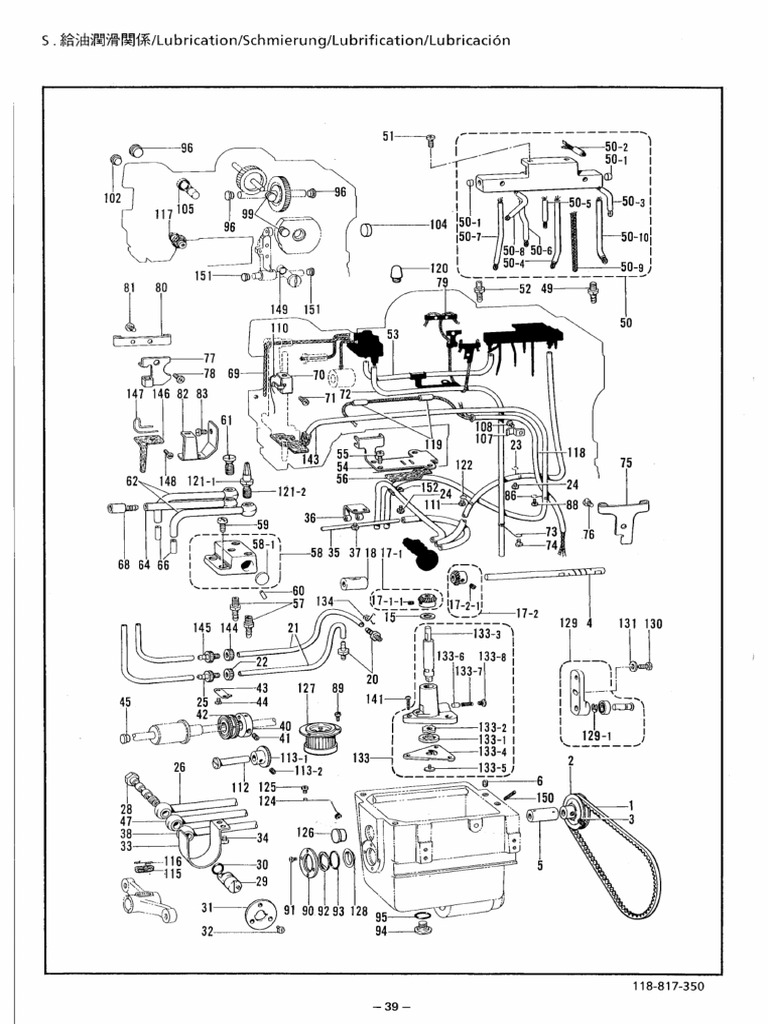 BROTHER LH4B814 Lubricacion PDF