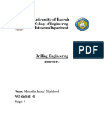 University of Basrah: Collage of Engineering Petroleum Department