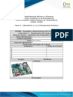 Plantilla Características Técnicas Principales