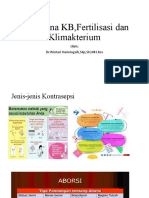 Fenomena KB, Fertilisasi Dan Klimakterium