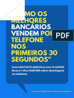 E-book - Como Vender No Banco Por Telefone Nos Primeiros 30 Segundos