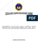 Laporan Panitia Bahasa Melayu 2017
