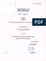 certificate k2k3 lingkungan hidup