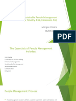 Sustainable People Management
