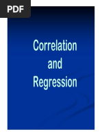 Lecture 6 - Linear Regression and Correlation