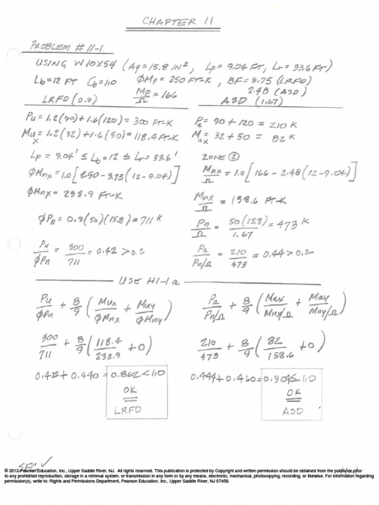 Structural Steel Design11-15 | PDF | All Rights Reserved | Copyright
