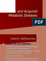 Toxic and Acquired Metabolic Diseases 