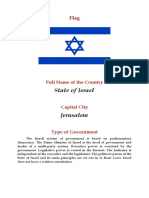 State of Israel: Full Name of The Country